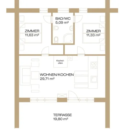 Blockhaus Mirabella - Haus Fuer Familie